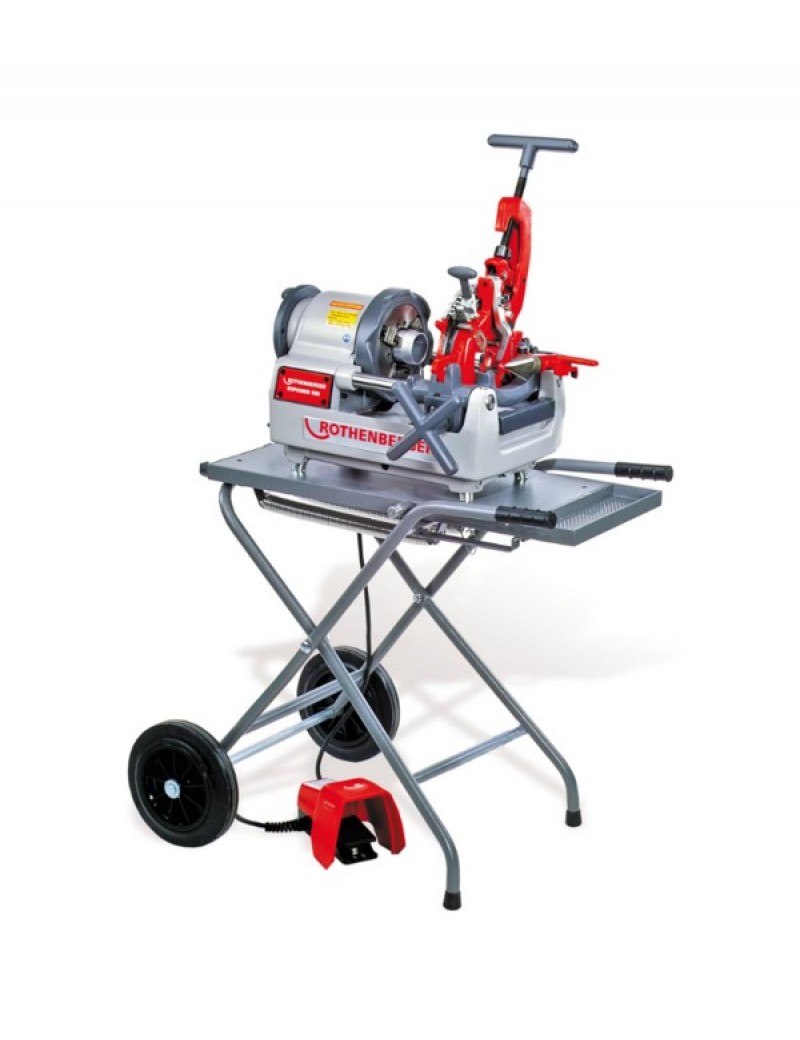 Rothenberger ROPOWER 50 R BSPT 1/2-2" Elektrikli Tezgah Tipi Diş Açma Pafta Makinası